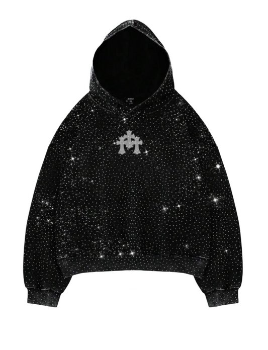 hoodie “77 crystals”